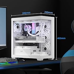 darkFlash ATX Mid-Tower PC Case, Pre-Install