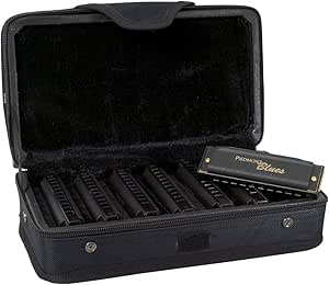 Hohner Accordions HOHNER Bluesband 7 Pack, Key Of G, A, B Flat, C, D, E, And F With Case (1501/7 - Foto 5