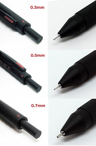 HMP 57 POWERS MECHA 357 Multi Mechanical Pencil Metal 3 in 1 0.3mm