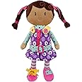 Snuggle Stuffs Sugar Snap Plush Learn to Dress Doll for Toddlers - 15" - for 2 Year Old Girl - Montessori