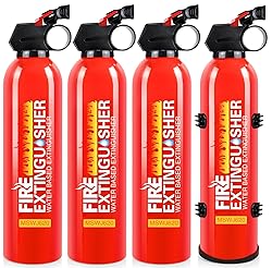 4 Pack Fire Extinguisher for Home with Wall Mount