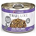 Weruva TruLuxe Cat Food, Steak Frites Dinner with Beef & Pumpkin in Gravy, 6oz Can (Pack of 24)