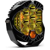 Baja Designs 320013 LED Light Pods Driving Combo Pattern Amber LP9 Pro Series