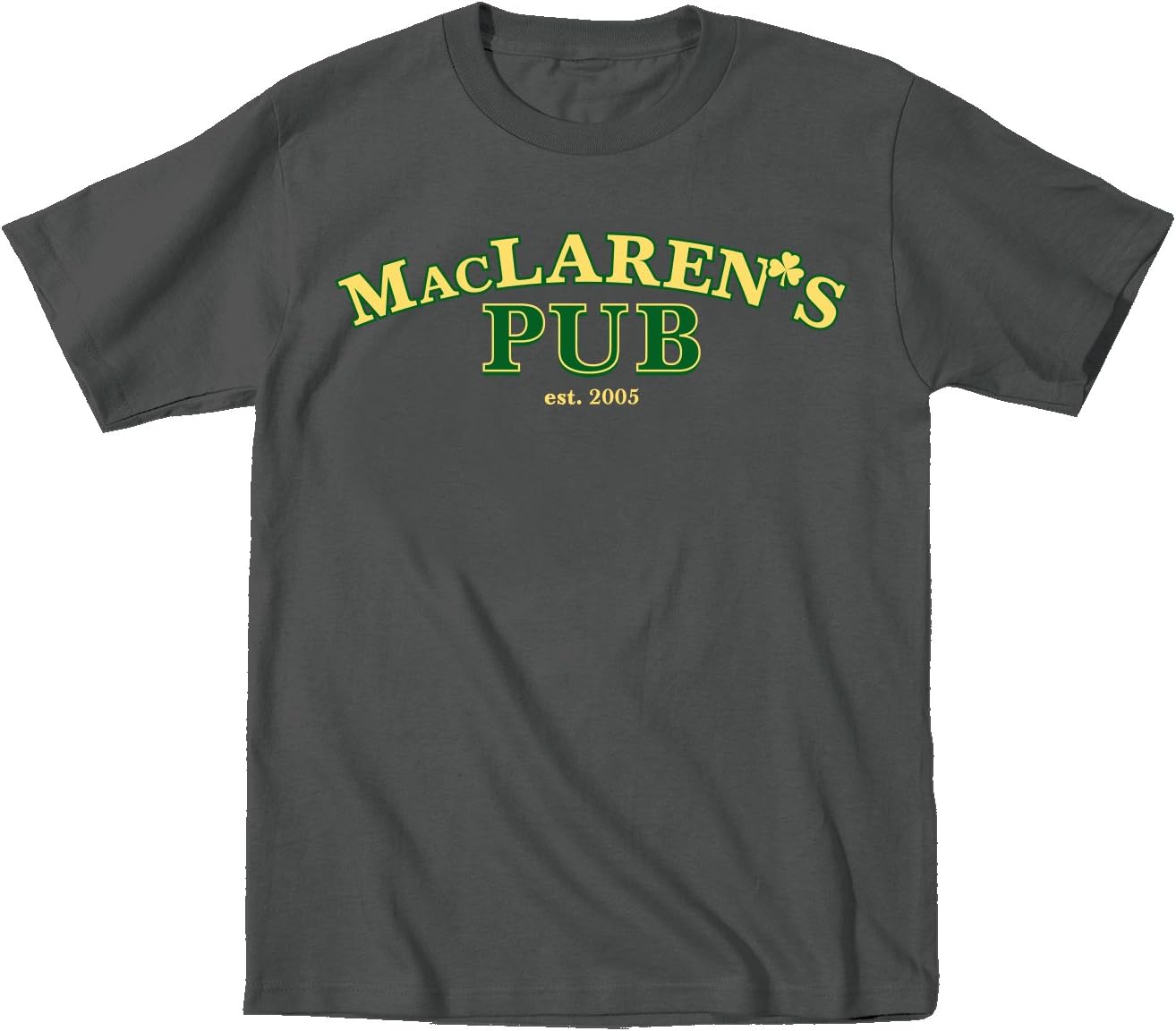 Maclaren's Pub Retro NYC How I Met Bar Drinking St.Patty's Funny - Men's Short Sleeve Graphic T-Shirt