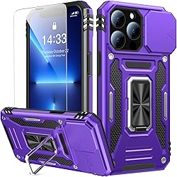 Goodon for iPhone 13 Pro Max Case with Sliding