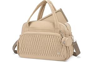 Telena Diaper Bag Tote, Travel Diaper Bag Crossbody Large Capacity Hospital Bag for Women Labor Delivery with Pacifier Case