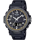 Amazon.com: Casio Men's PRO Trek Stainless Steel Quartz Watch with