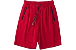 Mesh Athletic Shorts for Men Stretch Lightweight Quick Dry Basketball Short Running Gym Workout Cycling Pants