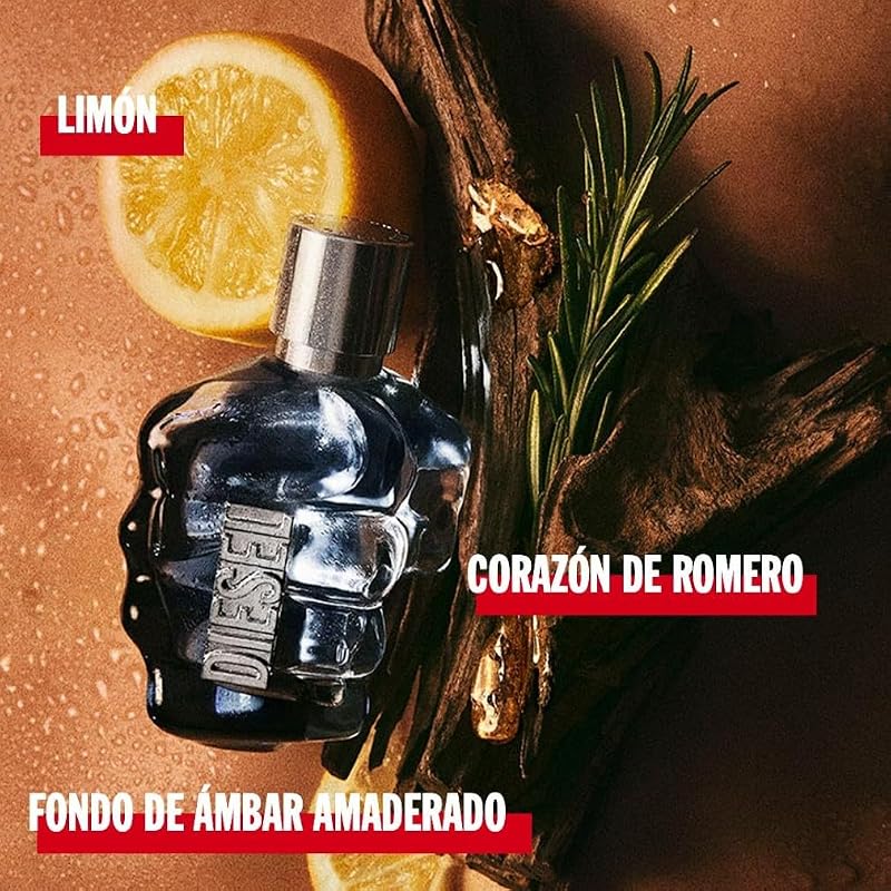 Diesel only the brave eau de toilette para homens em spray 50 ml