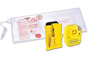 SECURE SAFETY SOLUTIONS Secure Bed Alarm for Elderly Adults - 12" x 30" Pressure Sensor Pad, 80 dB Caregiver Alert with Holder, 9V Battery - Fall Prevention, Dementia Patient Monitoring, Motion Sensor for Seniors
