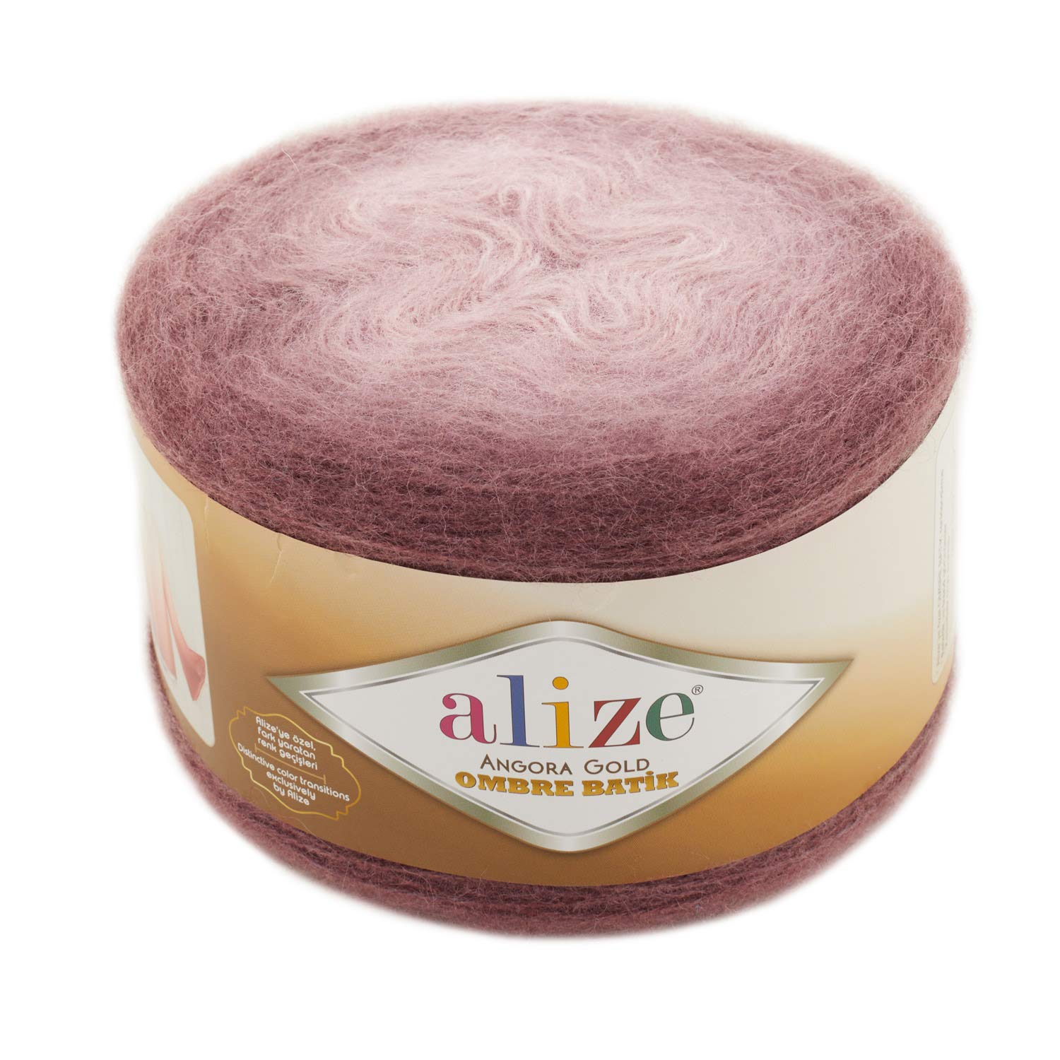 Alize20% Wool 80% Acrylic Soft Yarn Angora Gold Ombre Batik 1skn 150gr 902yds Thread Crochet Lace Hand Knitting Turkish Yarn (7295)