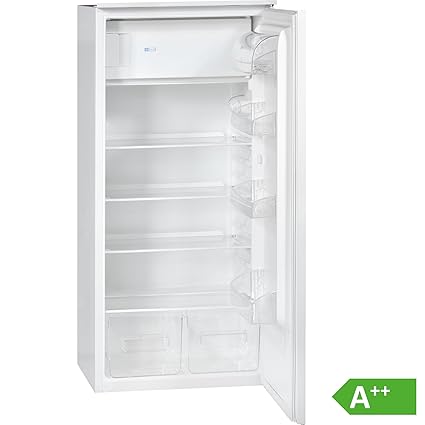Bomann KSE 337 Kühlschrank/A++ / 122 cm Höhe / 174 kWh/Kühlteil Abtauautomatik