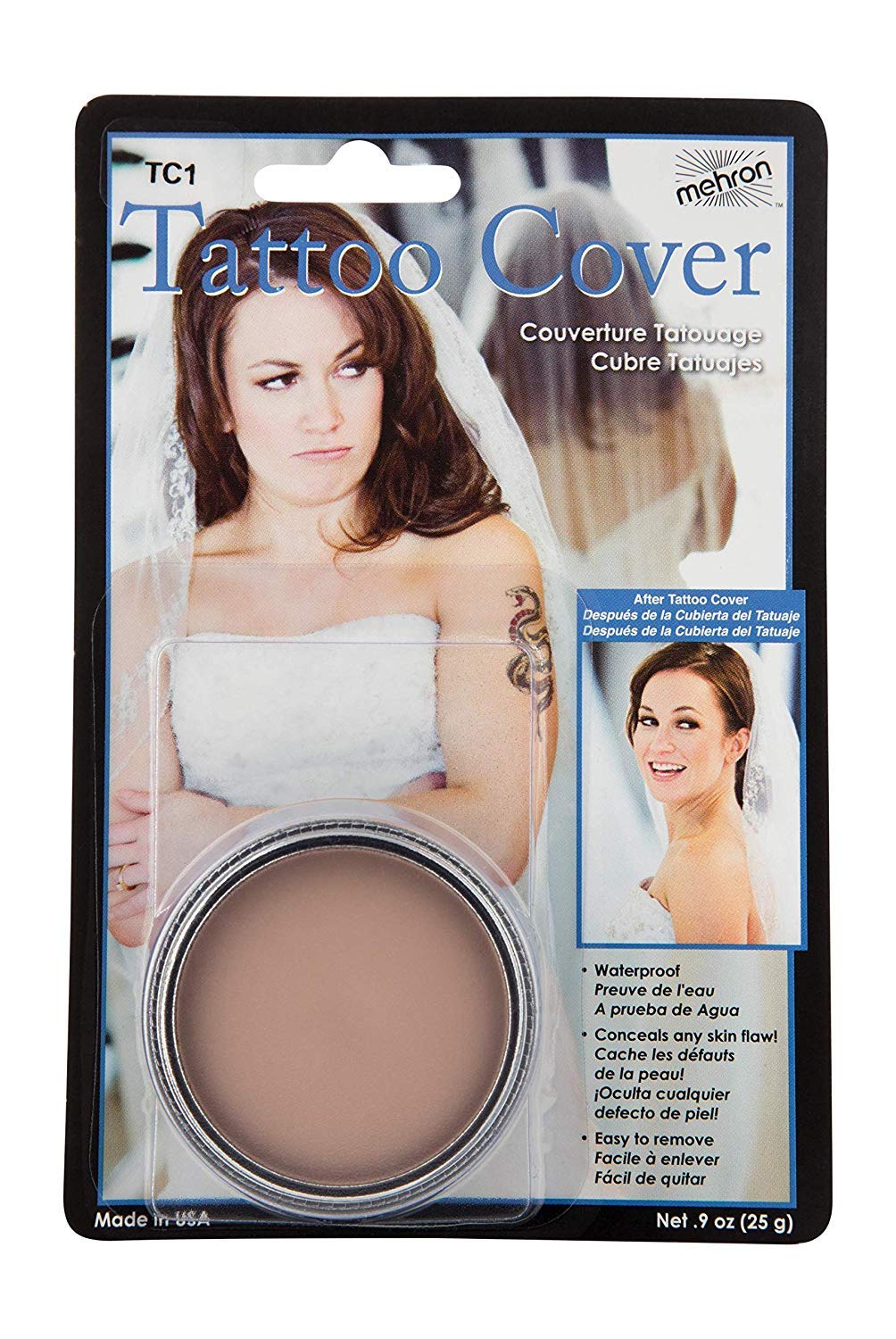 mehron Tattoo Cover - Lightes Color