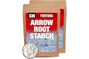 CHAO THAI Fortuna Arrowroot Bot San Day Asian Thickener. Snack Sized Chunks of Crunchy Arrow Root Starch, 14 oz Bags Kudzu Flour