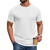 COOFANDY Men's T-Shirts Short Sleeve Crew Neck T Shirts Casual Classic Basic Tee Shirts