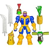 Avengers Marvel MixMashers Thanos Custom Mix-and-Match Deluxe Action Figure & Accessories, 5-Inch-Scale Super Hero Toys for Kids Ages 4+