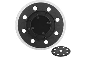 VANESA Durable 492280 ETS 125 Eq & Pro 5 ltd Jetstream Sanding Pad 125mm (5 in), Hard, 8 Holes fit for festool ETS 125, ES 125, ETSC 125, Pro 5 ltd Random Orbit Sanders Include a 5" Protection Pad
