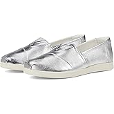 Toms Women's Alpargata Plus, Silver, 8 Medium