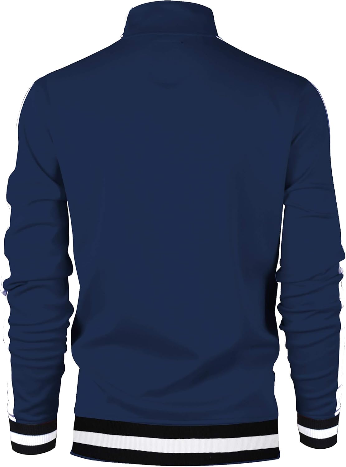 Screenshotbrand Mens Hip Hop Premium Slim Track Jacket - Side Taping at  Men’s Clothing store