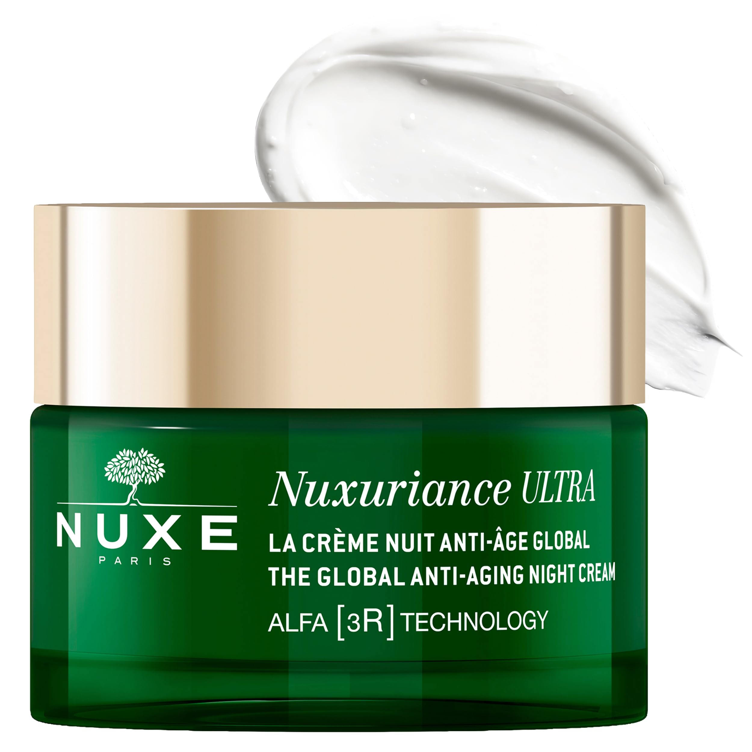 Nuxe Nuxuriance Ultra The Global Anti Ageing Night Cream 50ml, Overnight Anti Ageing Cream, Renews & Revitalises Skin While You Sleep, Smooths & Firms, Vegan Formula