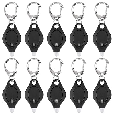 Porte-clés Lampe de poche 30 LED rechargeable et magnétique 7 en 1 - L