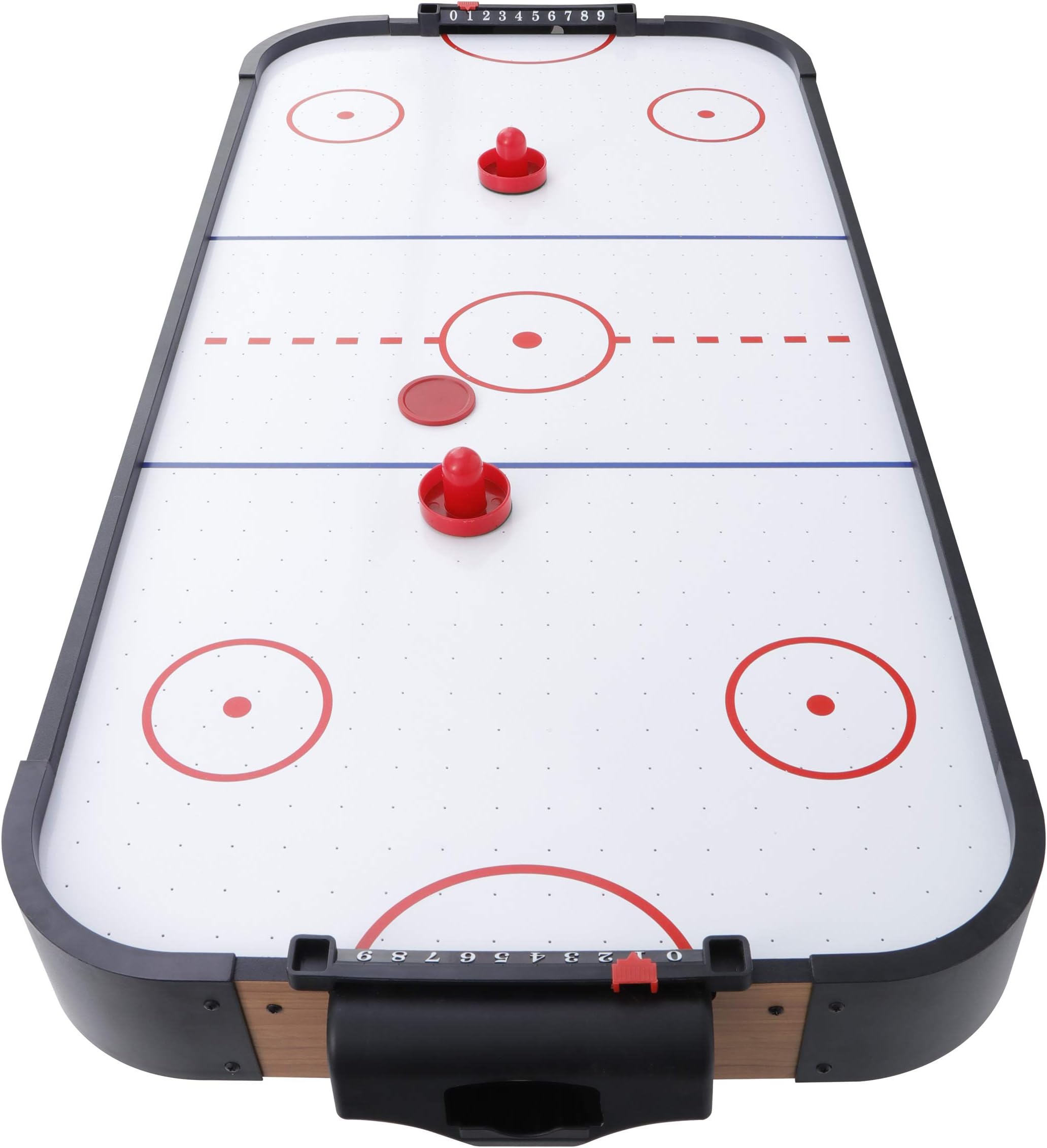 JungleA Air Hockey Table 40 Inches Tabletop Air-Powered Hockey Set with Electric Motor Fan, 2 Pucks, 2 Pushers,Game Table for Kids and Adults