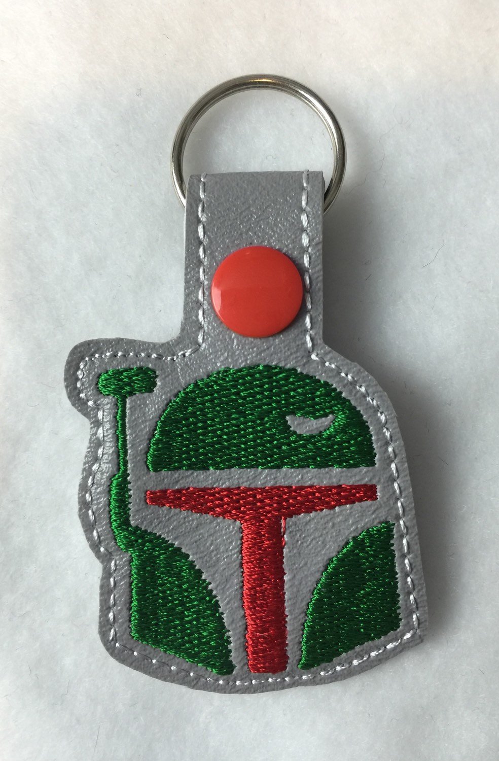 Star Wars Booba Fett Key Chain, Zipper Pull Handmade