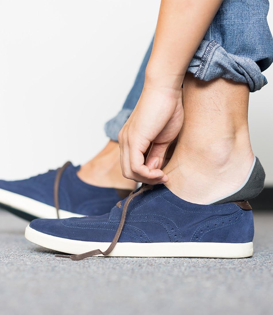 Thirty48 Men's No Show Socks Non-Slip Silicon Grip Moisture Wicking Low Cut Invisible Casual Socks at  Men’s Clothing store