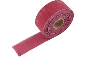 LEONTOOL 180 Grit Plumbing Sanding Cloth 1.5" X 10 Yards Plumber's Open Mesh Sandpaper Rolls Double Side Sanding Rolls for Cl