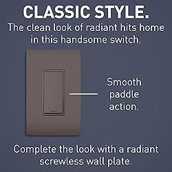 Legrand radiant TM874 15 Amp Rocker Wall