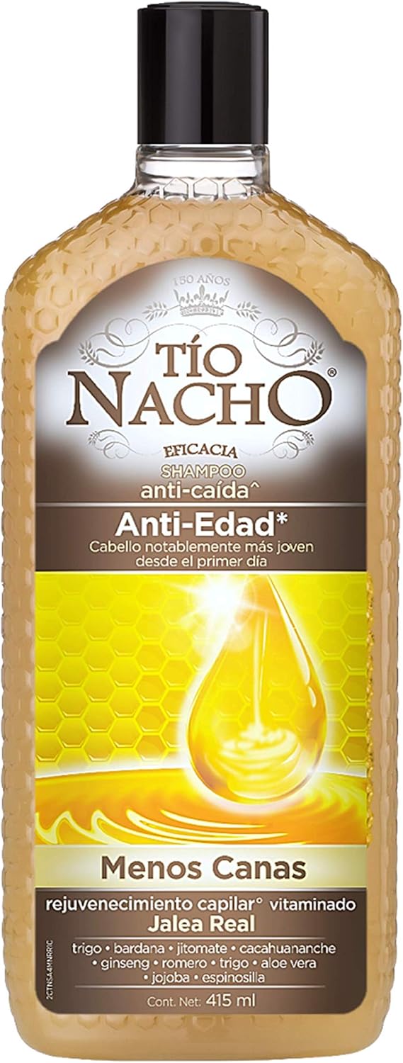 Tío Nacho Shampoo AntiEdad Jalea Real 415 ml