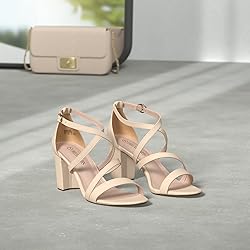 DREAM PAIRS Women’s Ankle Strap Dress Pump Low