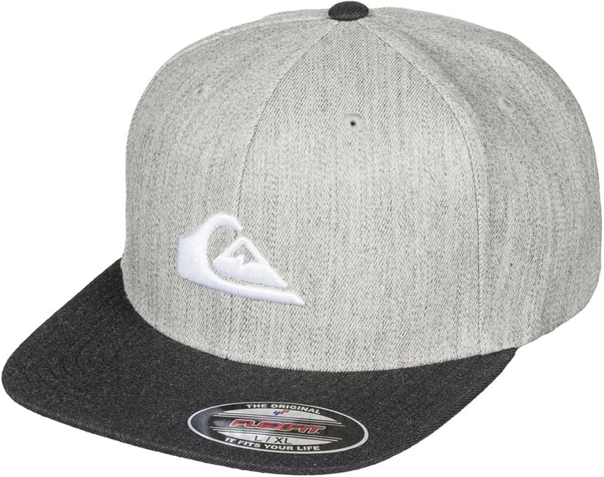 Quiksilver Hombre Stuckles Sombrero, Mediano, Gris, Large/XLarge