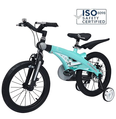 R for Rabbit Tiny Toes Jazz Bicycle- The Smart Plug and Play Kids Cycle (14 inch/T - for Kids 3-5 Years)