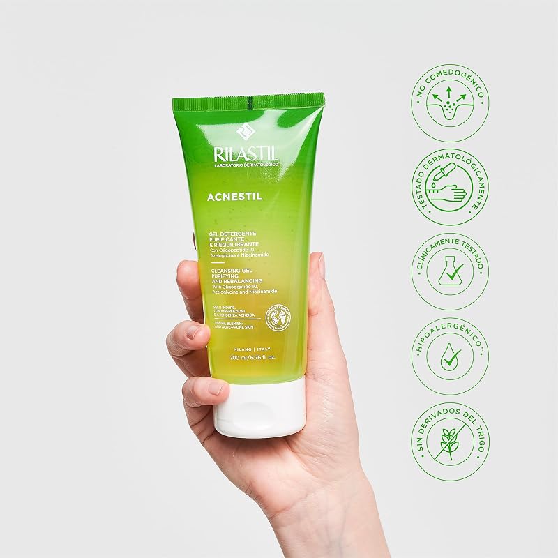 Acnestil Gel Anti-Imperfecciones, pieles mixtas o grasas con tendencia acneica, 200 g