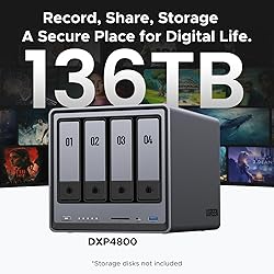 UGREEN NASync DXP4800 4-Bay Desktop NAS, Intel N100