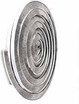 MILEQEE Door Brush Seal 33ft 5mm Pile Weather Stripping Self Adhesive Grey view 8