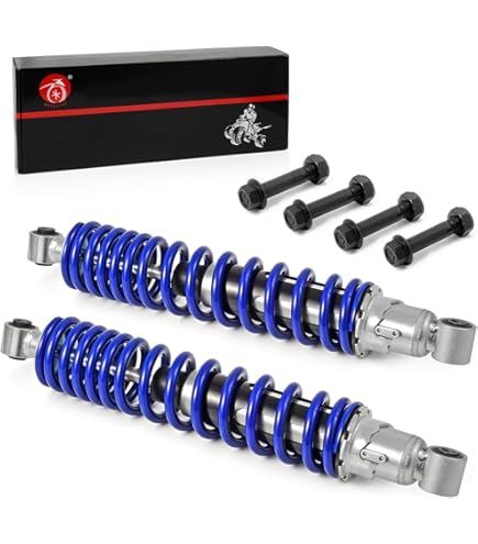 Amazon.com: Front Shocks Absorber Red Spring & Bolt lock Nut