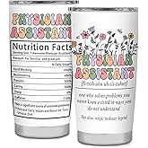 Physician Assistant Week Gifts, Physician Assistant Student Graduation Gift, Best PA Stainless Steel tumbler 20oz, Funny PA Gifts For Coworkers Friends, Birthday Christmas Gifts for Women Men