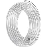 NANLACH PNEUMATIC Transparent 10mm OD 6.5mm ID Polyurethane PU Air Hose Pipe Tube 10 Meter 32.8ft