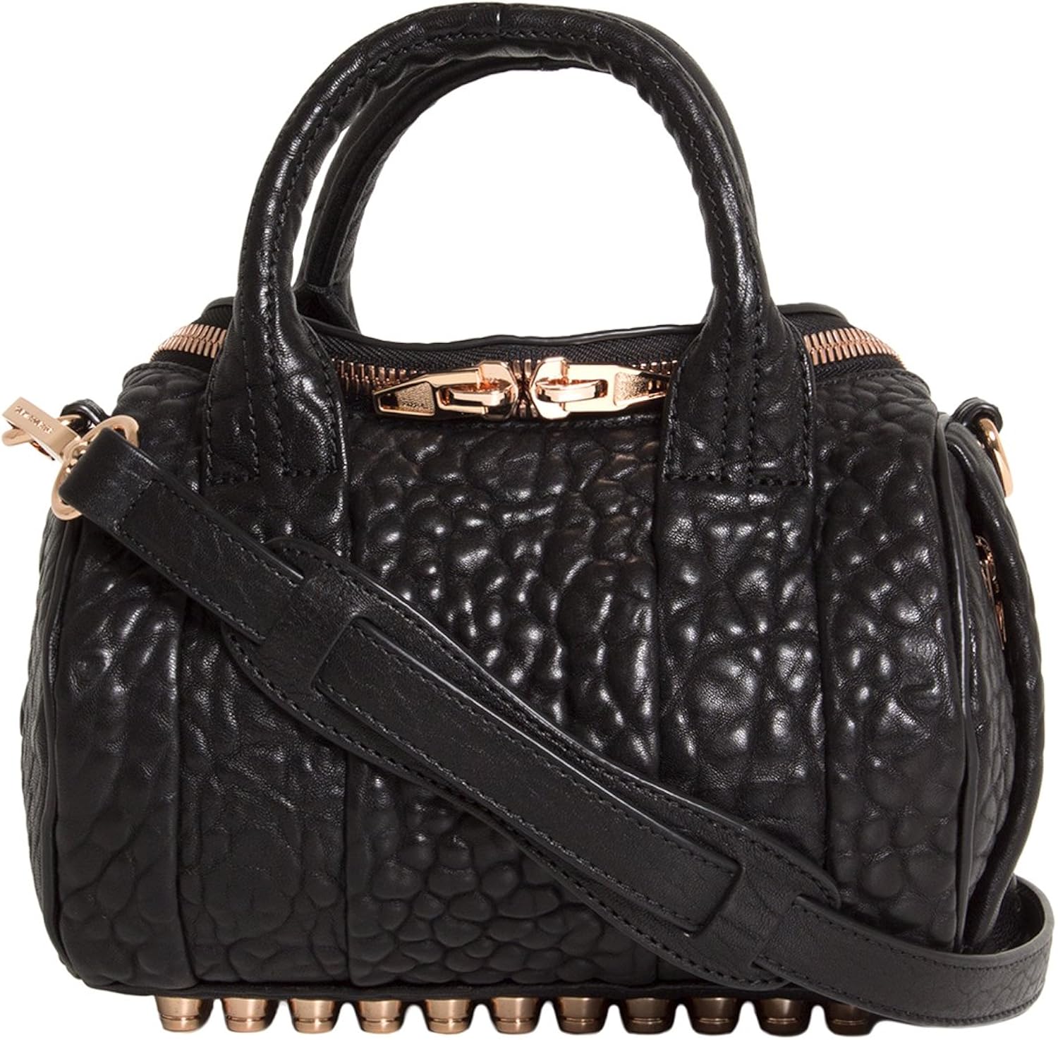 alexander wang mini rockie rose gold