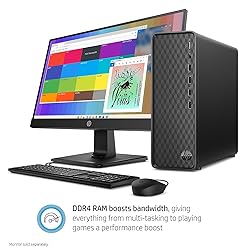 HP Slim Windows Desktop Computer, Intel Core