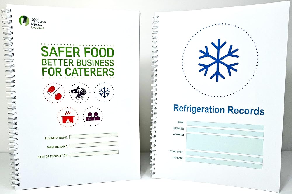 HarmonyDelta Safer Food Better Business Caterers 13 Month Diary & Fridge Log