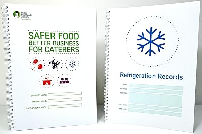 HarmonyDelta Safer Food Better Business Caterers 13 Month Diary & Fridge Log