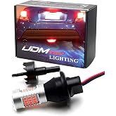 iJDMTOY JDM LED Rear Fog Light Kit For Scion 2014-2016 tC | Includes Brilliant Red 27-SMD 360-Degree Shine LED Light, Adapter/Wiring Harness, Installation Kit