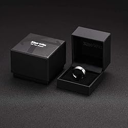 King Will 6mm Men's Silver Wedding Ring - Brushed