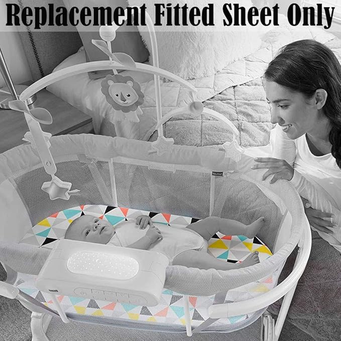 sheets for fisher price soothing motions bassinet