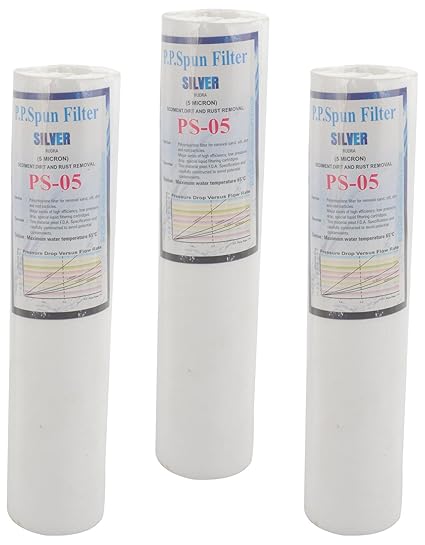 Aqua Fine P.P.Spun Filter (White) - Pack of 3