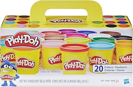 Play-Doh Super Color, 20-Pack, 60 oz 