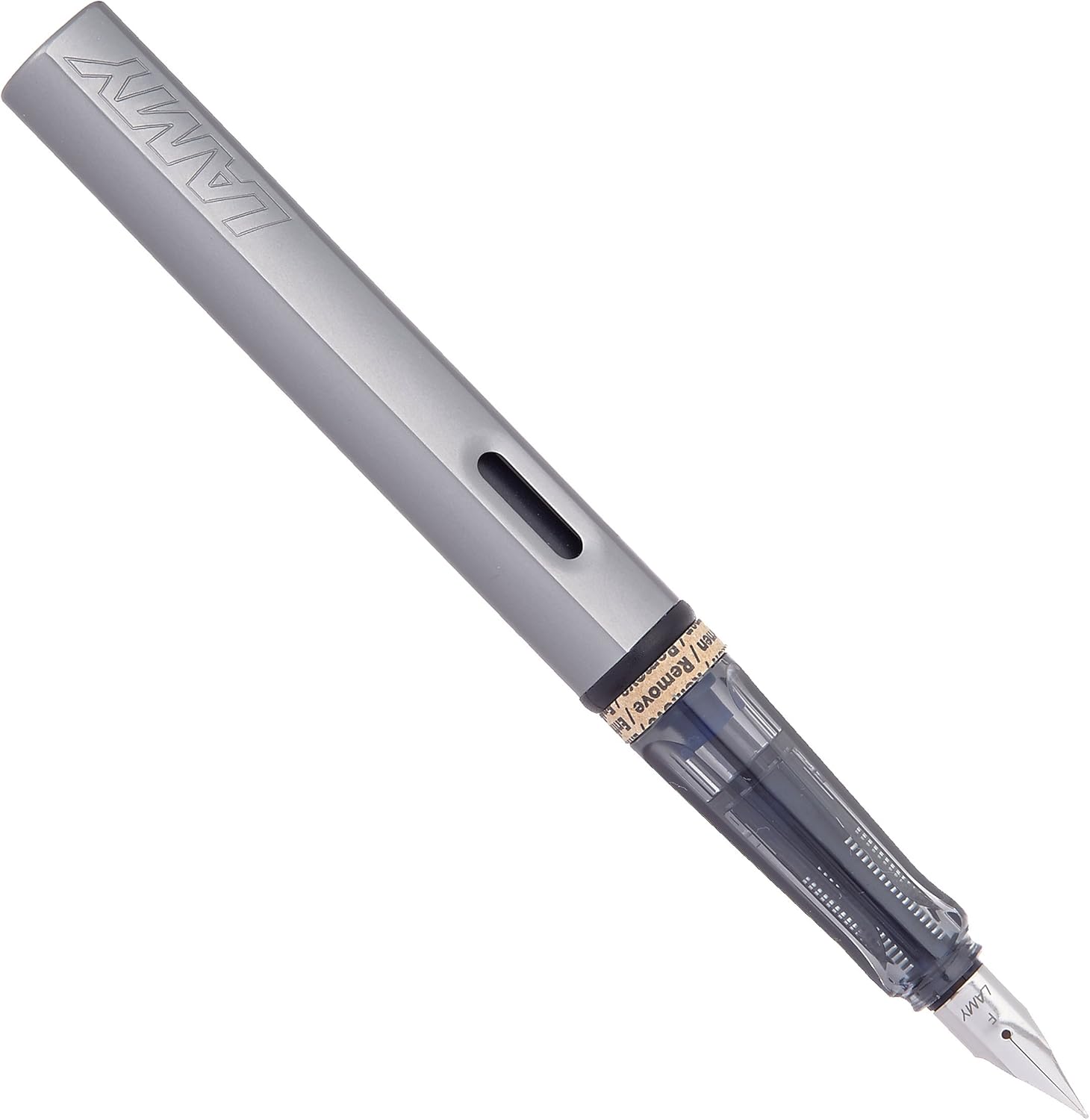 LAMY AL-star graphite, Fountain Pen with ergonomic grip & polished steel nib in size F, lightweight aluminum body - Image 3